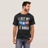 ビンゴ失ったプレーヤーで自分のボール Tシャツ (正面フル)