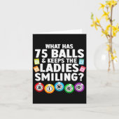 ビンゴ好きのためのクールなグッズ メンズ レディース ビンゴ カード (黄色い花)