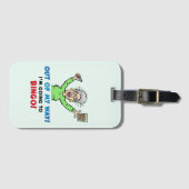 ビンゴ好き私がビンゴに行く方法 ラゲッジタグ (正面横)