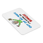 ビンゴ愛好家 マグネット (右側)