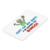 ビンゴ愛好家 マグネット (左側)