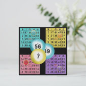 ビンゴ招待状 招待状 (スタンド正面)