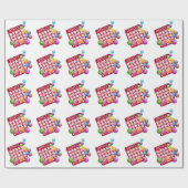 ビンゴ月 ラッピングペーパー (フラット)