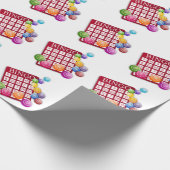 ビンゴ月 ラッピングペーパー (角)