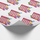 ビンゴ月 ラッピングペーパー (角)