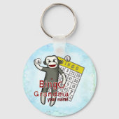 ビンゴ祖母キーチェーン キーホルダー (正面)