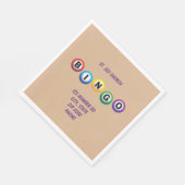 ビンゴ紙ナプキンス スタンダードランチョンナプキン (角)