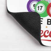 ビンゴ誕生日ビンゴクイーン生まれは12月に マウスパッド (コーナー)