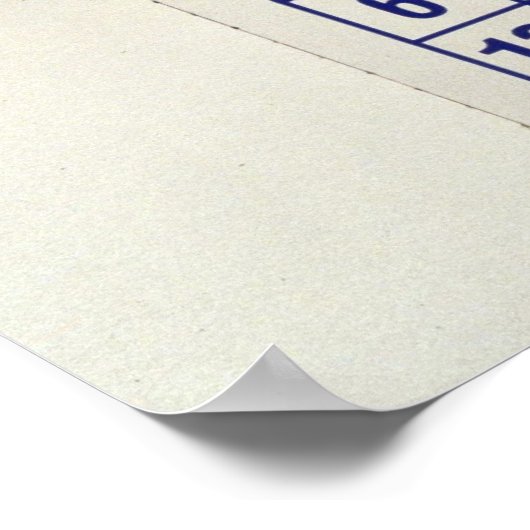 ビンゴ賭博ゲーム ポスター (角)