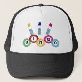 ビンゴ賭博帽子 キャップ (正面)