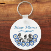 ビンゴ選手は単に素晴らしい キーホルダー (正面)