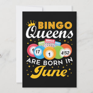 ビンゴ・クイーンズ生まれは6月の誕生日 シーズンカード
