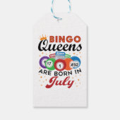 ビンゴ・クイーン生まれは7月 ギフトタグ (裏面)