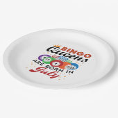 ビンゴ・クイーン生まれは7月 ペーパープレート (アングル)