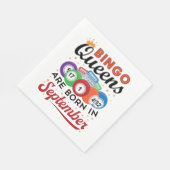 ビンゴ・クイーン生まれは9月 スタンダードランチョンナプキン (角)