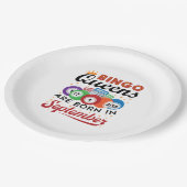 ビンゴ・クイーン生まれは9月 ペーパープレート (アングル)