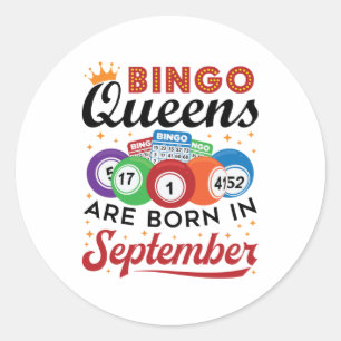 ビンゴ・クイーン生まれは9月 ラウンドシール