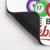 ビンゴ・クイーン生まれズは2月 マウスパッド (コーナー)