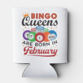 ビンゴ・クイーン生まれズは2月 缶クーラー (裏面)