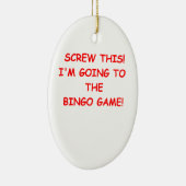 ビンゴ セラミックオーナメント (右)