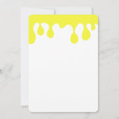 ビンゴ、ベビーシャワーゲームカードフライヤー、ベビービー 招待状 (裏面)