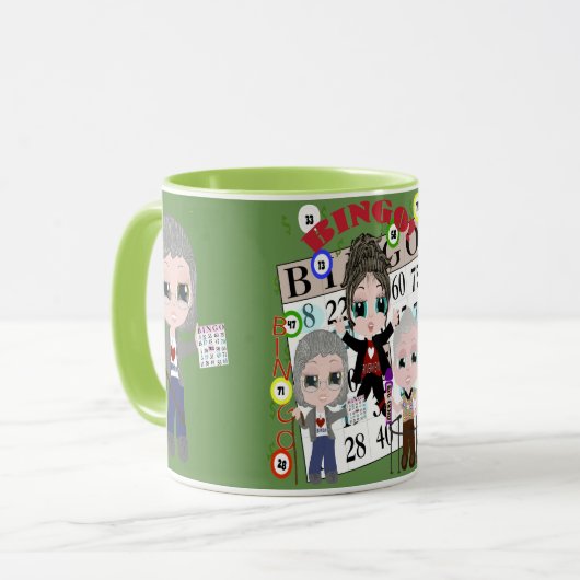 ビンゴ! マグカップ (正面左)