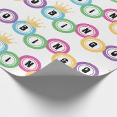 ビンゴ ラッピングペーパー (角)