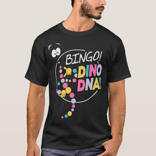 ビンゴ！恐竜DNA！ Tシャツ (正面)