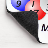 ビンゴ! 訪問者で来られて、私を大声を出させます! マウスパッド (コーナー)