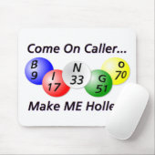 ビンゴ! 訪問者で来られて、私を大声を出させます! マウスパッド (マウス)