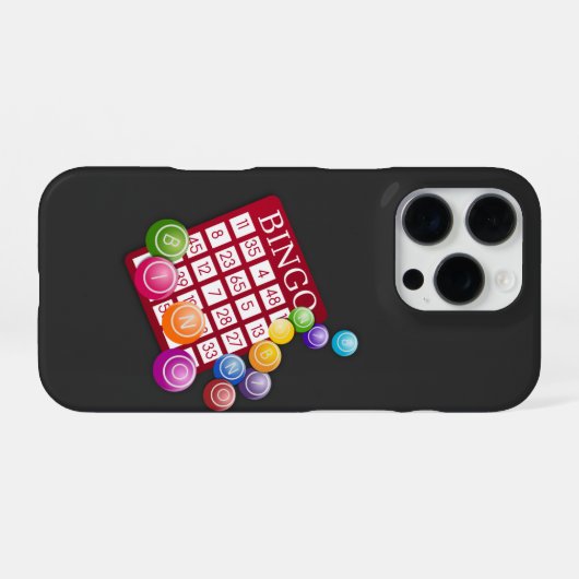 ビンゴ! iPhoneケース (裏面横)