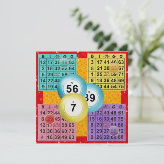 ビンゴ – SRF 招待状 (スタンド正面)