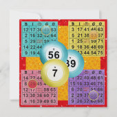 ビンゴ – SRF 招待状 (正面)