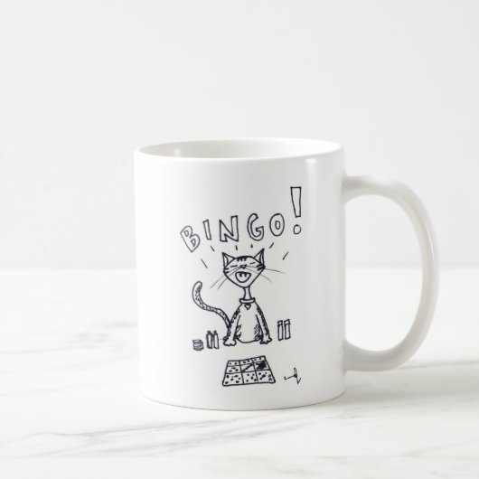 ビンゴClawde コーヒーマグカップ (右)