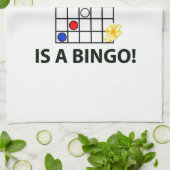 ビンゴIはクリスマスのためのビンゴがほしいと思います キッチンタオル (折り畳み)