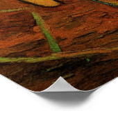 ビンセントの椅子と煙草のパイプ by ヴィンセント・ヴァン・ゴッホ ポスター (角)