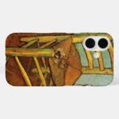 ビンセントの椅子と煙草のパイプ by ヴィンセント・ヴァン・ゴッホ Case-Mate iPhoneケース (裏面 (横))