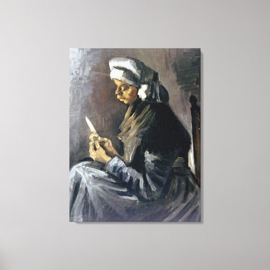 ビンセントゴッホポテトピーラー キャンバスプリント (正面)