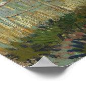 ビンセントゴッホヴィンテージピーチツリーインブロッサム ポスター (角)