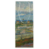 ビンセントゴッホヴィンテージピーチツリーインブロッサム ワインギフトバッグ (裏面)