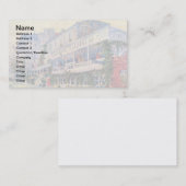 ビンセントバンゴッホレストランデラシレーネ 名刺 (正面/裏面)