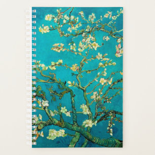 ビンセントバンゴッホ開花アーモンドツリーフローラアート プランナー手帳