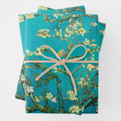 ビンセントバンゴッホ開花アーモンドツリーフローラアート ラッピングペーパーシート (インサイチュ)