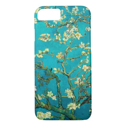 ビンセントバンゴッホ開花アーモンドツリーフローラアート Case-Mate iPhoneケース (裏面)