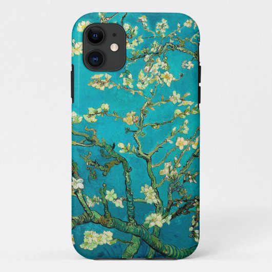 ビンセントバンゴッホ開花アーモンドツリーフローラアート Case-Mate iPhoneケース (裏面)