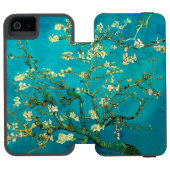 ビンセントバンゴッホ開花アーモンドツリーフローラアート INCIPIO iPhoneウォレットケース (フォリオオープン)