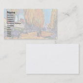 ビンセントバンゴッホ – レアリスカンスオータムランドスケープ 名刺 (正面/裏面)