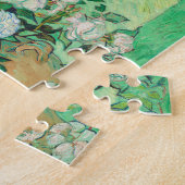 ビンセントファンゴッホ花瓶とピンクローゼスファインアート ジグソーパズル (側面)