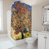 ビンセントファンゴッホ – ザムルベリーツリーファインアート シャワーカーテン (インサイチュ)