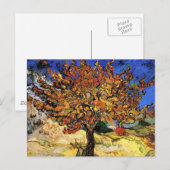 ビンセントファンゴッホ – ザムルベリーツリーファインアート ポストカード (正面/裏面)